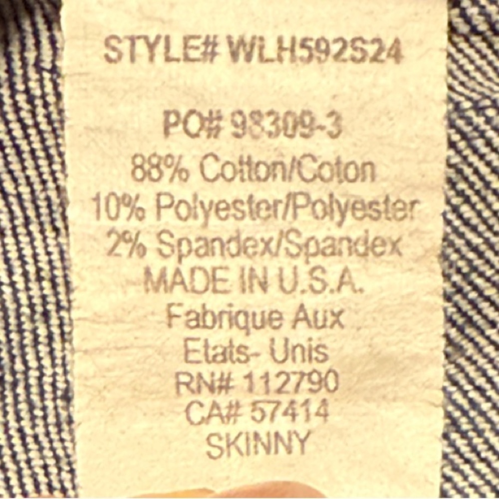 True Religion Women's Studded Blue Skinny Jeans Size 29 - Picture 13 of 13